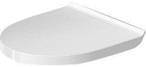 Duravit DuraStyle Basic WC-zitting 36.9x43.3x4.2cm compact met softclose met quickrelease Kunststof wit 0026190000
