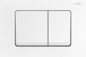 Mexen Fenix 10 XS spoelknop, mat wit - 601020