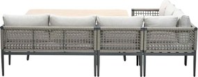 Garden Impressions Burela lounge dining set 6-delig links - taupe