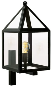 Buitenlamp Leusden Zwart