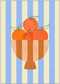 Poster Bowl Of Oranges