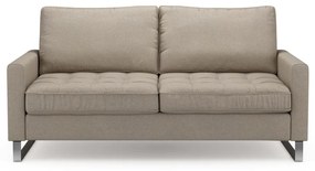 Rivièra Maison - West Houston Sofa 2,5 Seater, oxford weave, anvers flax - Kleur: beige