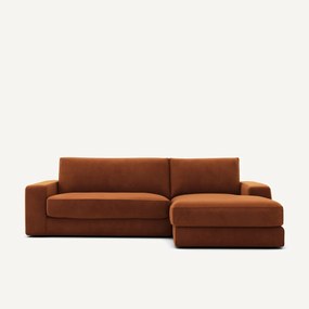 Hoekbank in fluweel, Skander