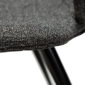 Dan-Form Cloud Design Eetkamerstoel Boucle Grijs