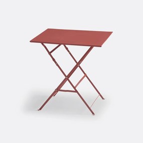 Vierkante plooibare tafel in metaal, Ozevan