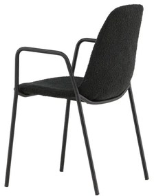 Jörn Eetkamerstoel - Robert  - Zwart - Boucle - Jörn