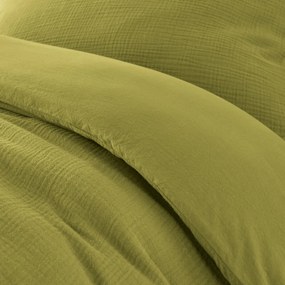 Kinderdekbedovertrek in gaas/gewassen katoen, Kumco