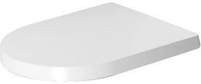 Duravit ME by Starck WC-zitting 43.8x37.4x4cm compact Kunststof wit Glanzend|Mat 0020112600