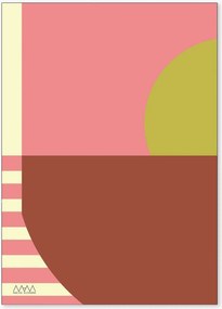 Poster Colorblock 5 Pistachio