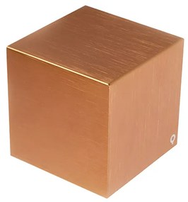 Moderne wandlamp koper met lichteffect - Cube Design, Modern G9 kubus / vierkant Binnenverlichting Lamp
