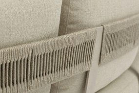 Stoel en Bank Loungeset 5 personen Rope Zand/Beige  Coco Almara