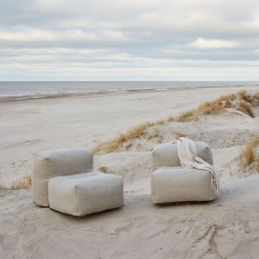 Soft Zitzak Outdoor 5 Seater Hoekbank - Kirra Sand