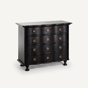 Kruisboog ladekast van mangohout en MDF, Pensée