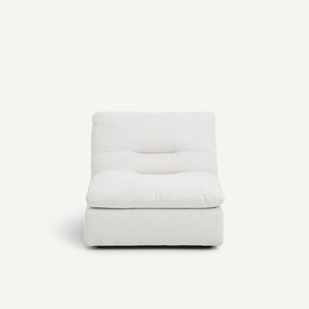 Modulaire bank van geribd polyester, Giuliano