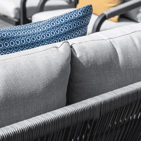 Garden Impressions Tarera loungeset 4-delig - donker grijs