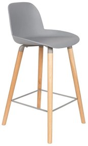 Zuiver Albert Kuip Barkruk - 65 Cm - Lichtgrijs
