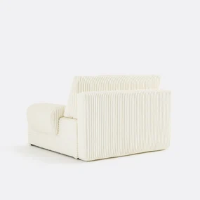 2-zits slaapbank.XL Maona ribfluweel