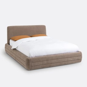 Opgevuld bed met boxspring, Rocca