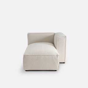 Omvormbare longchair bouclette, Seven