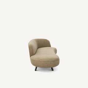 Bank Dormeuse stonewashed fluweel, Rosebury