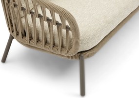 Stoel en Bank Loungeset 5 personen Rope Zand/Beige  Coco Viento/Fungo