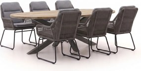 Diningset Intenso | 6 personen | Tuinset teakhout | 7-delig | Kees Smit Tuinmeubelen