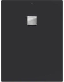 Villeroy & Boch Excello douchevloer - 120x90cm - polyurethaan/acryl Anthracite uda1290exc2v-1s