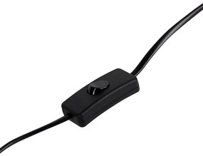 Japandi tafellamp zwart met wit - Madleine