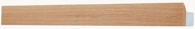 Modulaire eikenhouten wandplank Flex, magnetisch