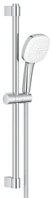 GROHE Tempesta 110 Cube Glijstangset - 60cm - vierkante handdouche - 2 straalsoorten - 5.6 l/min - gladde doucheslang - chroom 2757830e