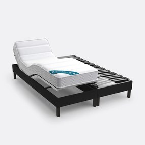 Matras met 580 veren, stevige ondersteuning, zacht ligcomfort