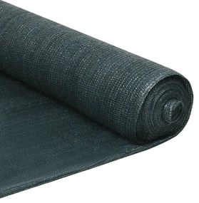 vidaXL Privacynet 1x25 m HDPE groen