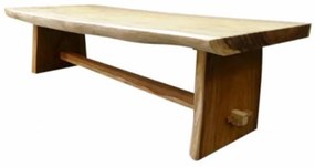 Boomstamtafel 300x110xH77,5 cm - bladdikte 10 cm