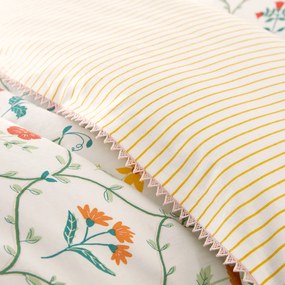 Dekbedovertrek voor kinderbed in 50% gerecycled katoen, Emily