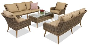 Bilbao Coffee 8 Garden Point tuinmeubelen bruin