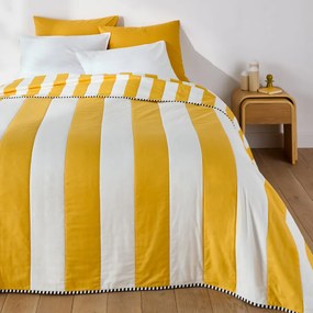 Gematelasseerd beddensprei in katoen, Hendaye