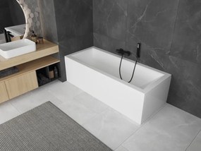 Mexen Cubik rechthoekig bad 170 x 70 cm met ombouw, wit - 55031707000X
