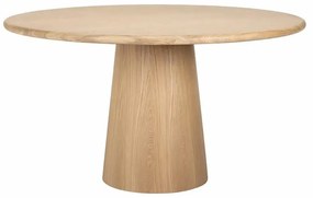 Richmond Interiors Oakley Ronde Eettafel Licht Eiken 140 Cm - 140 X 140cm.