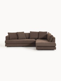 Bouclé hoekbank Tribeca (3-zits)