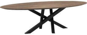 Goossens Excellent Eettafel Mente, Ovaal 280 x 130 cm