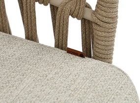 Tuinset 4 personen 140 cm Rope Zand/Beige Coco Elara/Fungo