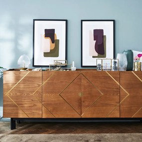 Buffetkast, 4 deuren, Palaz