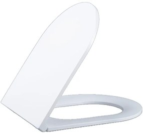 QeramiQ Dely Zitting - softclose - quickrelease - slim - mat wit E13/A15 UF seat Glossy_Matt White