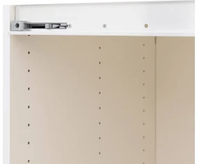 Goossens Kledingkast Easy Storage Sdk, 253 cm breed, 220 cm hoog, 1x 3 paneel glas schuifdeur li en 1x 3 paneel spiegel schuifdeur re