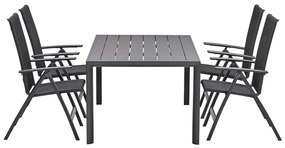 Garden Impressions Santana tuinset 5-delig verstelbaar - Adana tuintafel 180x100 cm