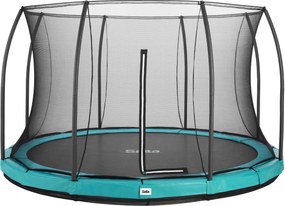 Salta trampoline Comfort Edition Ground - Diameter 396 cm - Rond - Groen