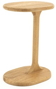 By-Boo Fenix Bank Bijzettafel Naturel Hout - 40 X 30cm.