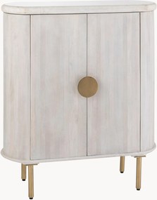 Dressoir Teodor van mangohout met marmeren blad