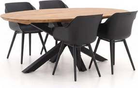 + 15% kassakorting | Diningset Hartman | 4 personen | Tuinset teakhout | 5-delig | Kees Smit Tuinmeubelen