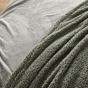 Beddensprei in fleece en sherpa, Maxine